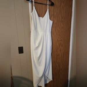 Never worn V-neck BHLDN Bridal Dress